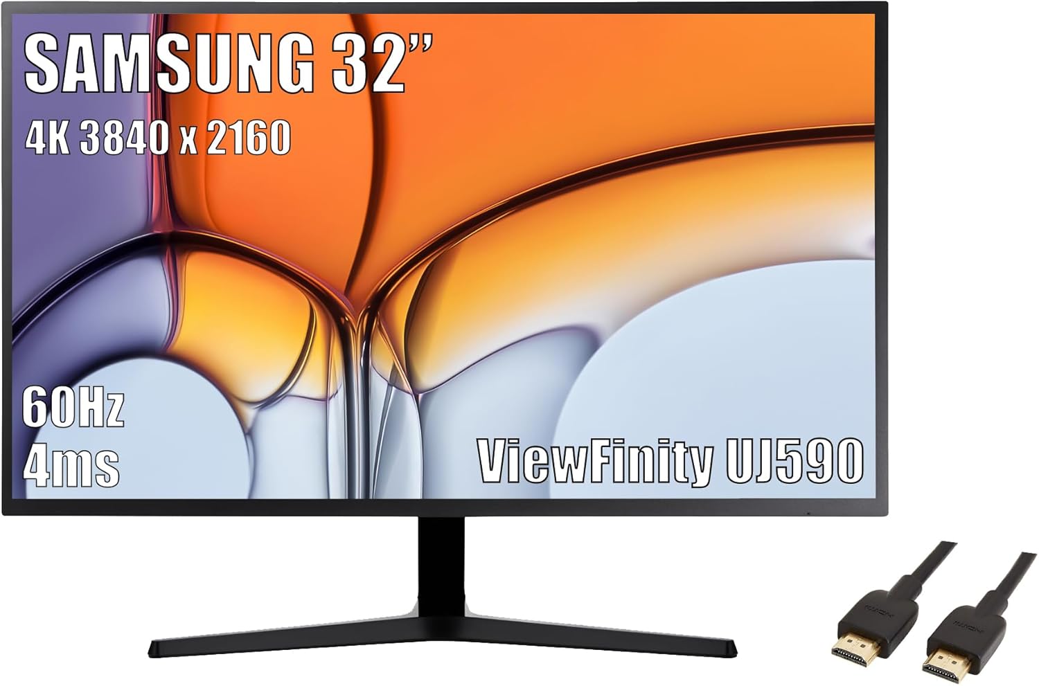 External monitor 32"